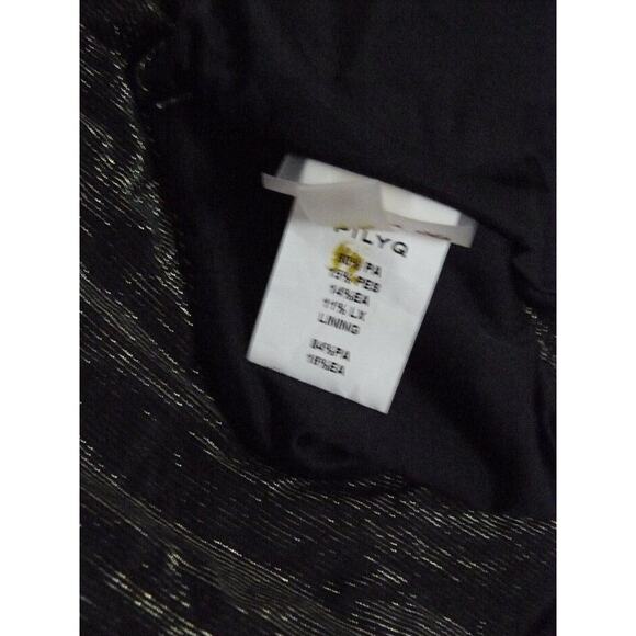 Pilyq Perry One Piece Swimsuit Twilight Black Bronze Halter Medium NEW - Picture 6 of 6